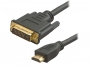 HDMI to DVI M-M Cable 3FT
